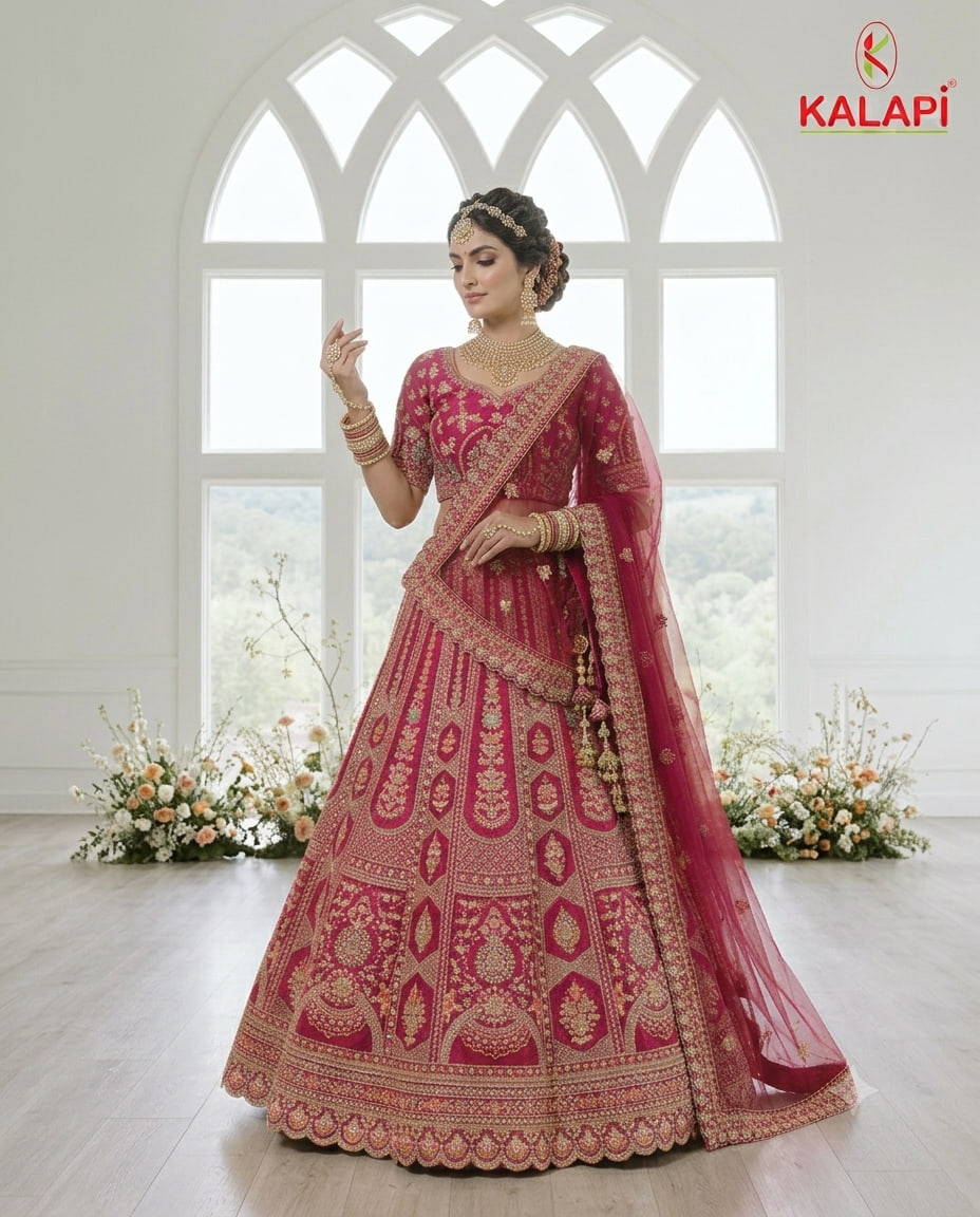 Bridal Wear look 2, bridal wear at Kalapi Fashions, Borivali West, Mumbai