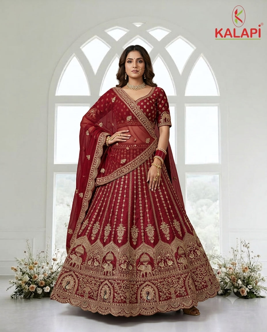 Bridal Wear look 11, bridal wear at Kalapi Fashions, Borivali West, Mumbai