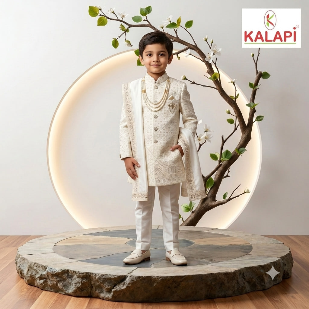 Boys Ethnic look 8, boys ethnic wear at Kalapi Fashions, Borivali West, Mumbai
