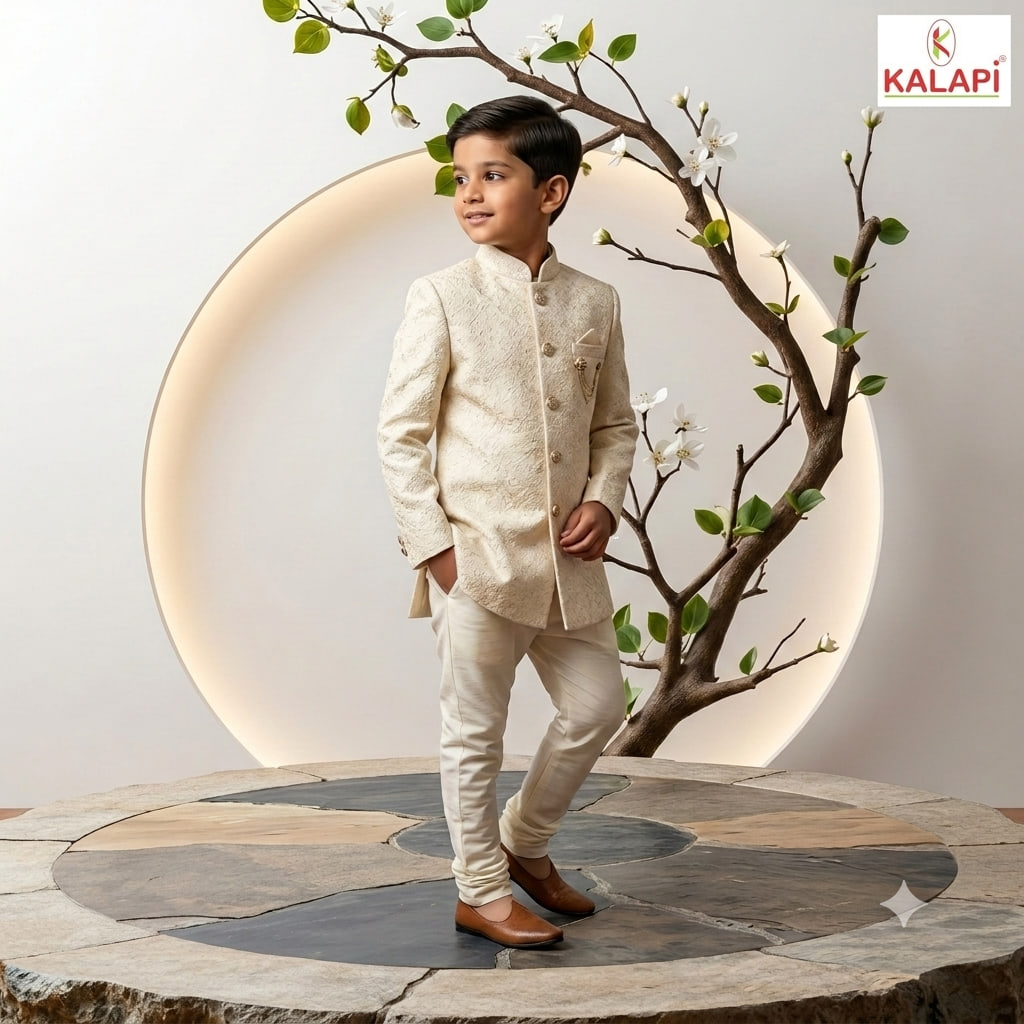 Boys Ethnic look 14, boys ethnic wear at Kalapi Fashions, Borivali West, Mumbai