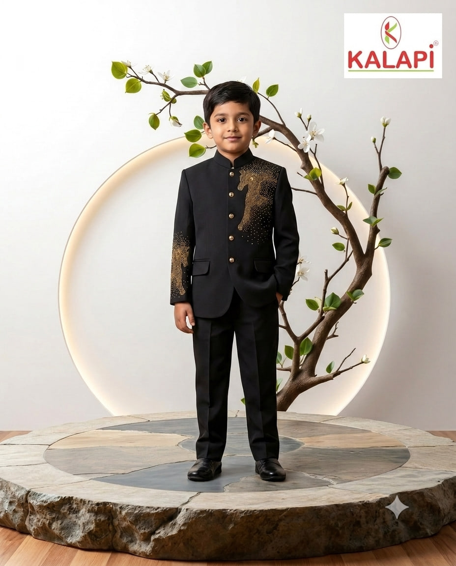 Boys Ethnic look 16, boys ethnic wear at Kalapi Fashions, Borivali West, Mumbai