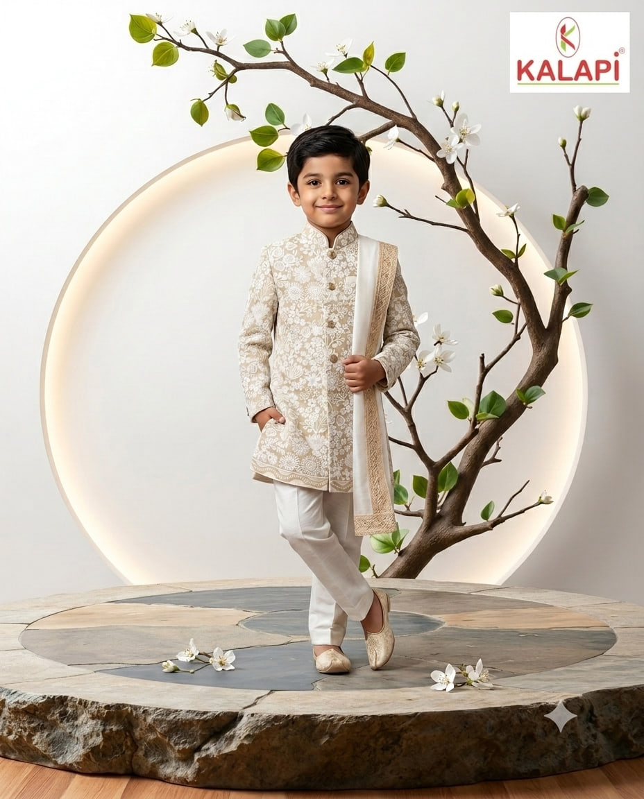 Boys Ethnic look 17, boys ethnic wear at Kalapi Fashions, Borivali West, Mumbai