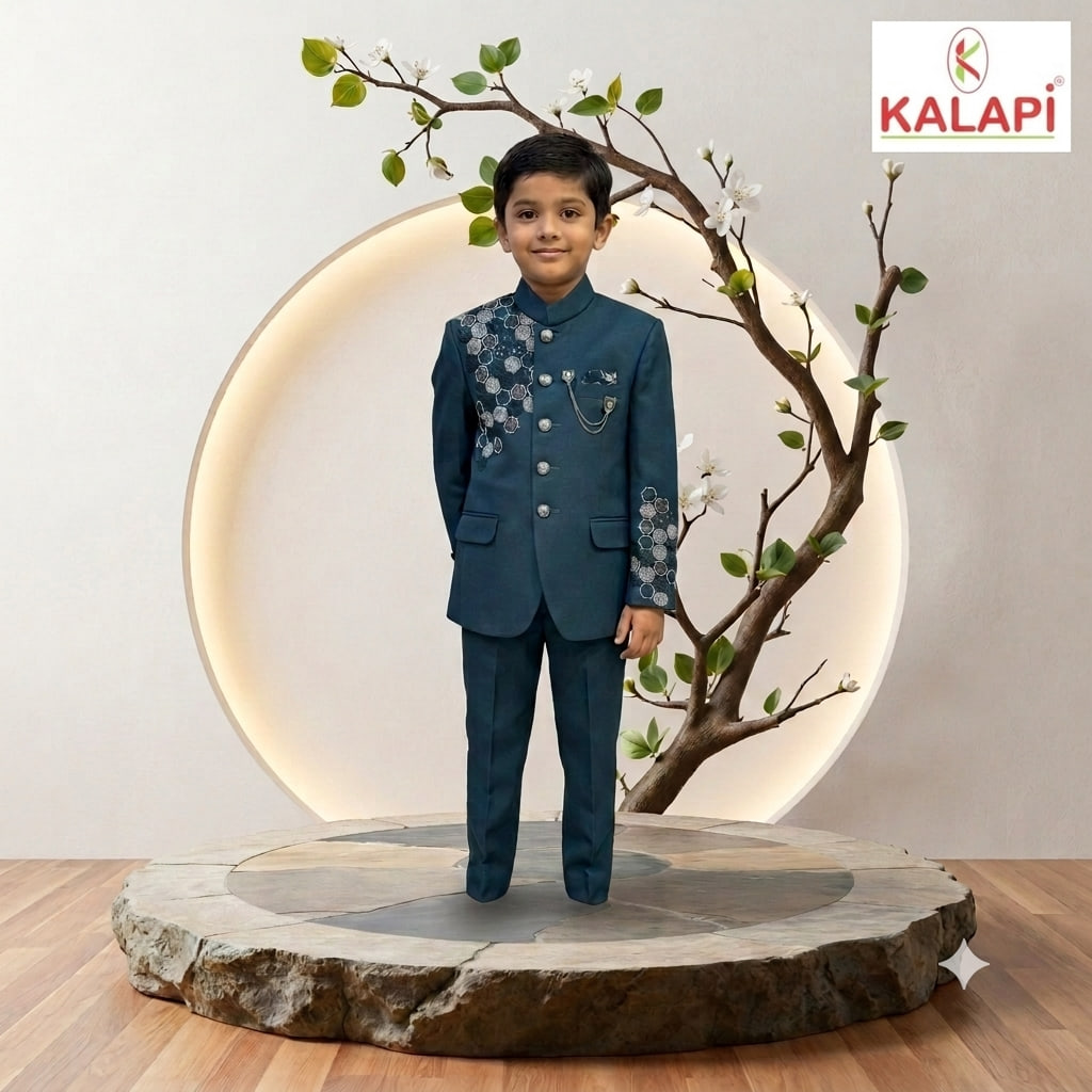 Boys Ethnic look 18, boys ethnic wear at Kalapi Fashions, Borivali West, Mumbai