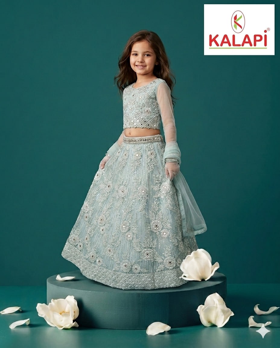 Kids Lehengas look 5, kids lehenga at Kalapi Fashions, Borivali West, Mumbai