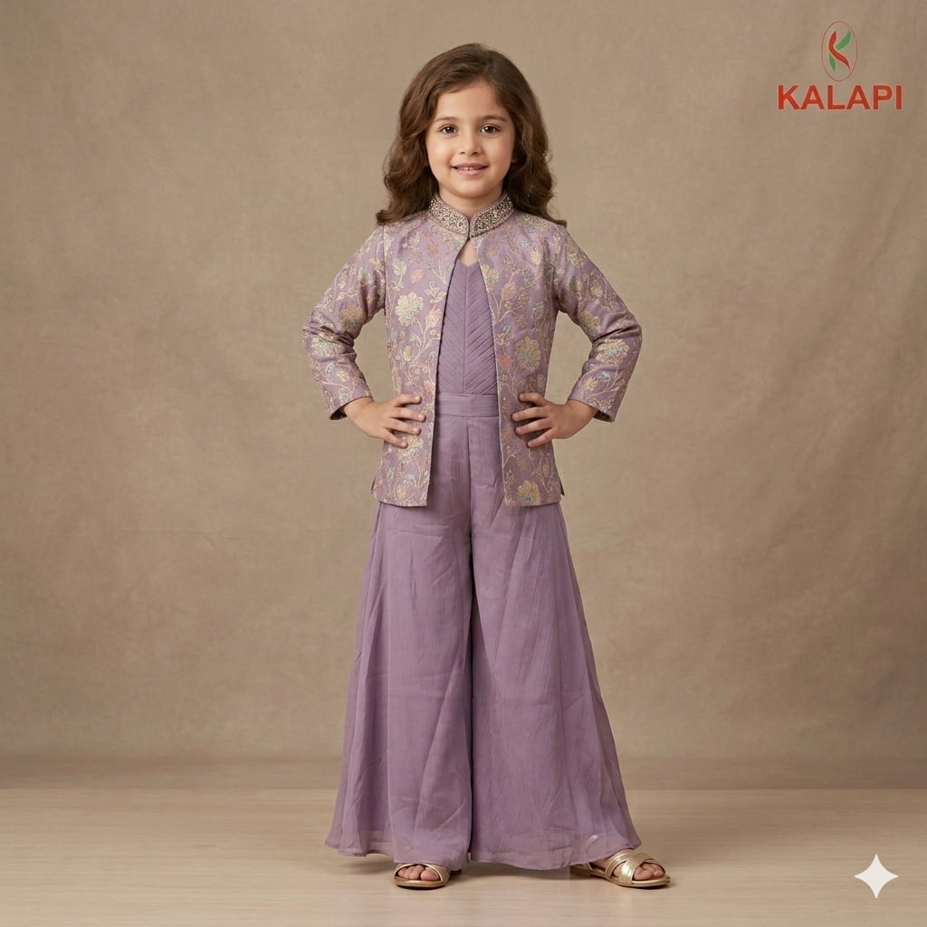 Kids Palazzo Sets look 2, kids palazzo set at Kalapi Fashions, Borivali West, Mumbai