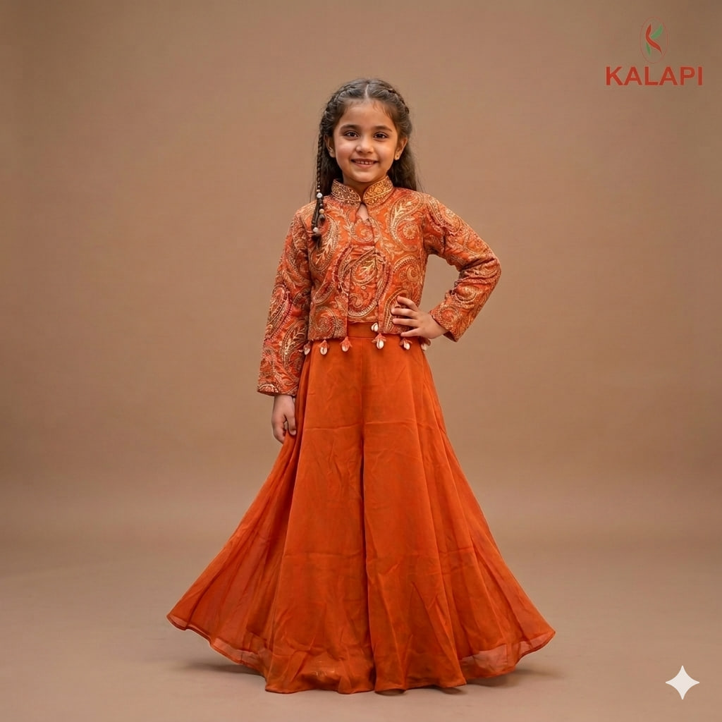 Kids Palazzo Sets look 4, kids palazzo set at Kalapi Fashions, Borivali West, Mumbai