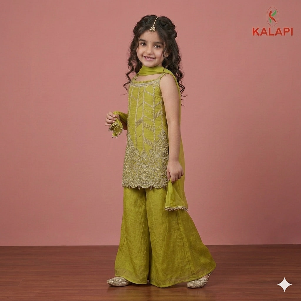 Kids Palazzo Sets look 7, kids palazzo set at Kalapi Fashions, Borivali West, Mumbai