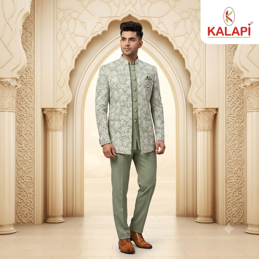 Indo-Western & Suits look 4, indo western and suits for men at Kalapi Fashions, Borivali West, Mumbai