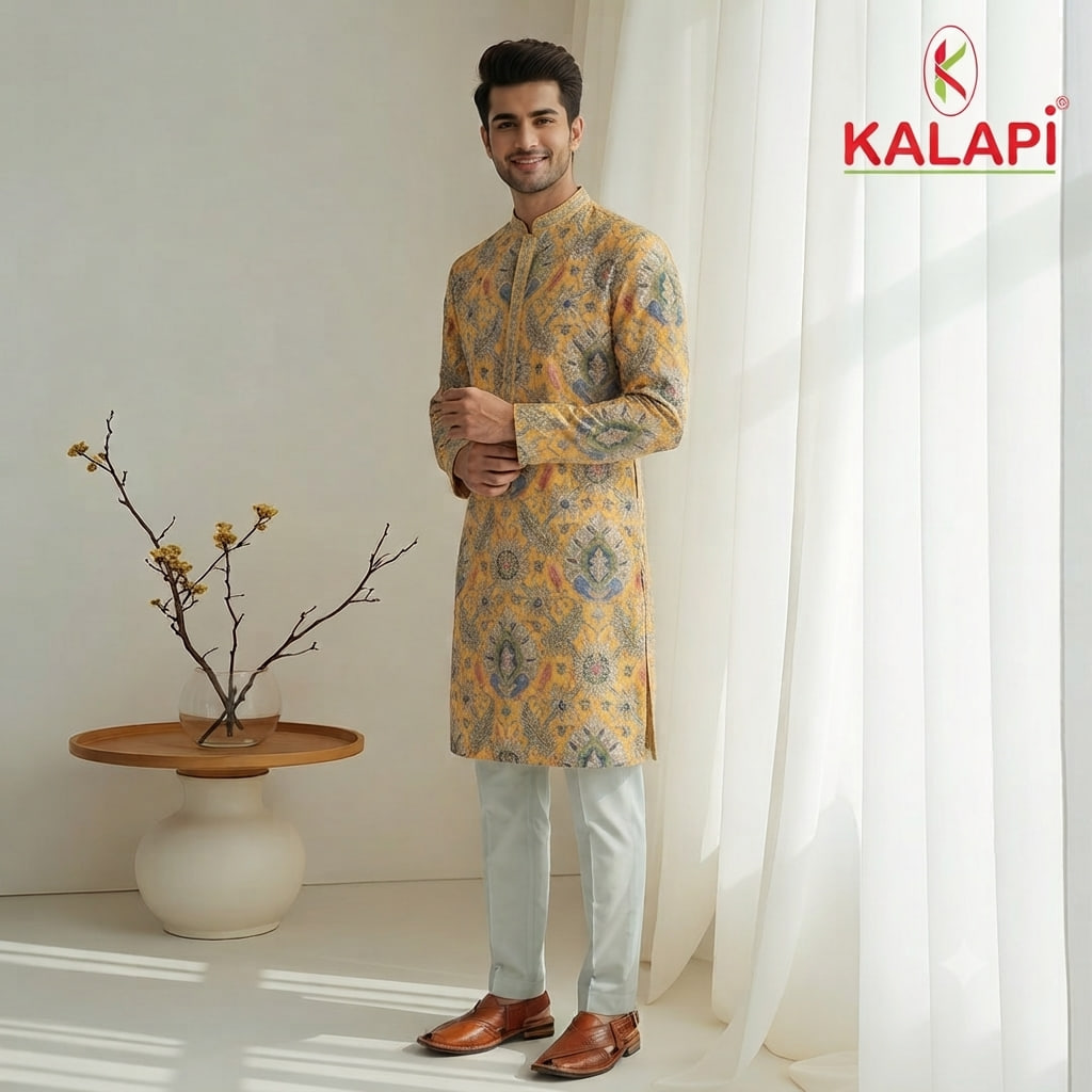 Indo-Western & Suits look 6, indo western and suits for men at Kalapi Fashions, Borivali West, Mumbai