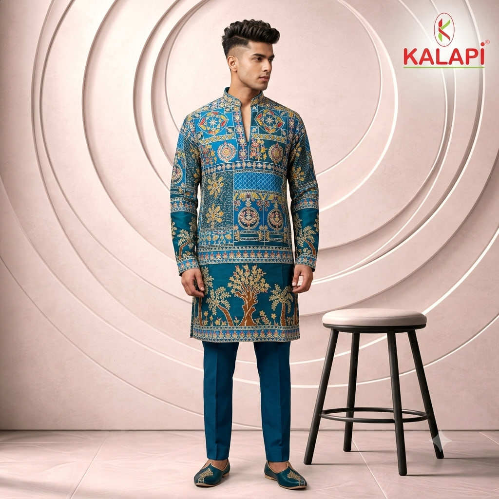 Indo-Western & Suits look 20, indo western and suits for men at Kalapi Fashions, Borivali West, Mumbai