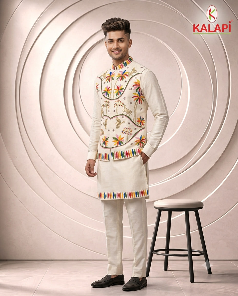 Indo-Western & Suits look 28, indo western and suits for men at Kalapi Fashions, Borivali West, Mumbai
