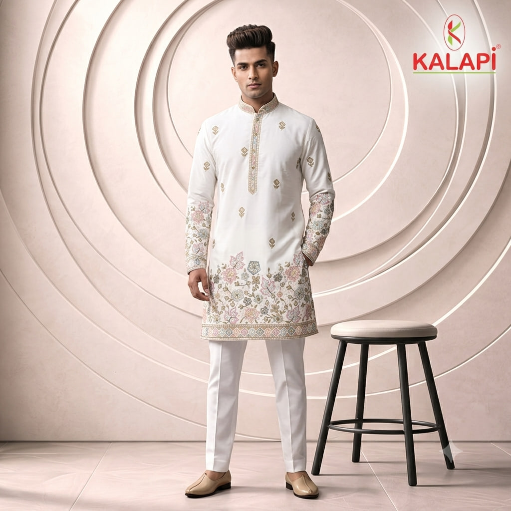 Indo-Western & Suits look 40, indo western and suits for men at Kalapi Fashions, Borivali West, Mumbai