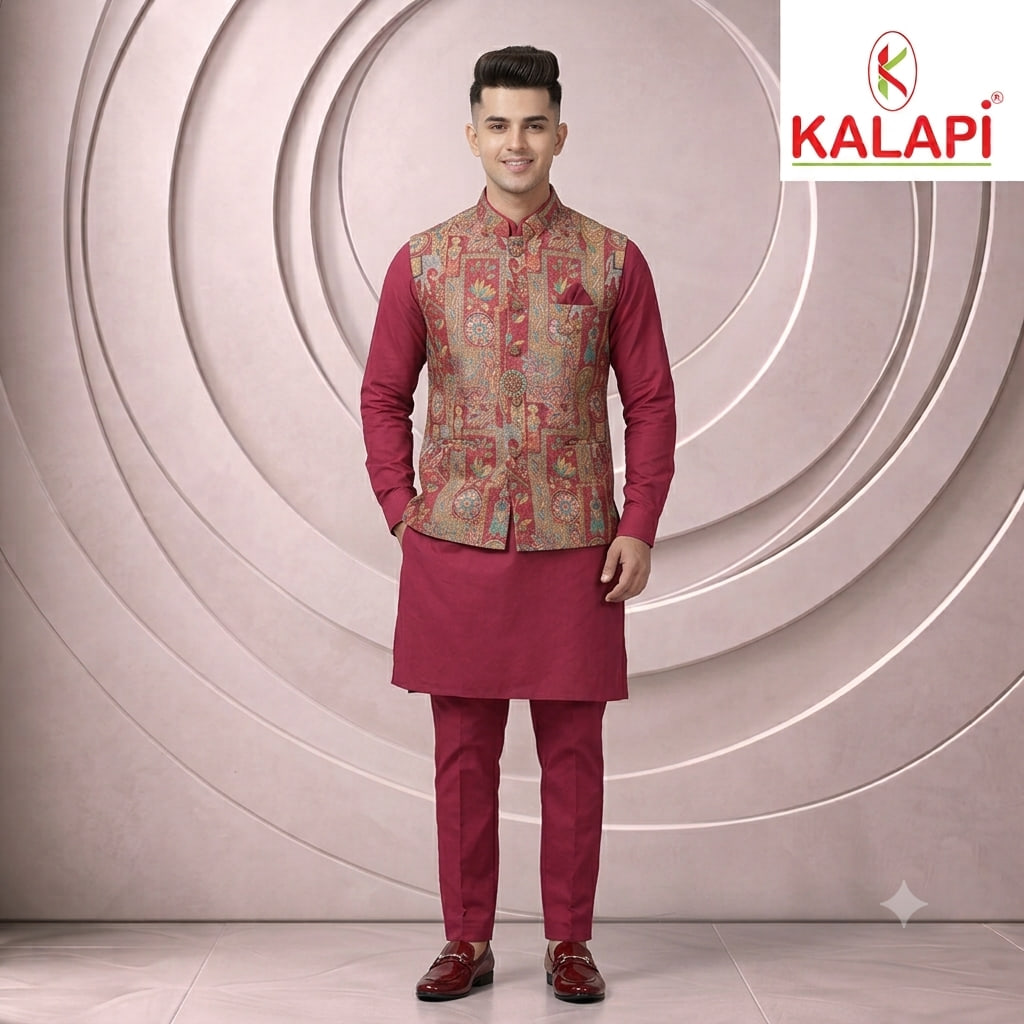 Indo-Western & Suits look 41, indo western and suits for men at Kalapi Fashions, Borivali West, Mumbai