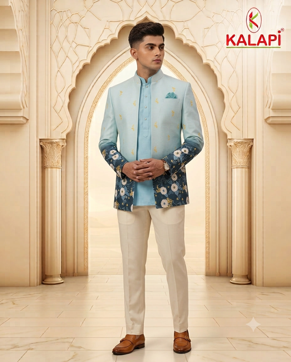 Indo-Western & Suits look 42, indo western and suits for men at Kalapi Fashions, Borivali West, Mumbai