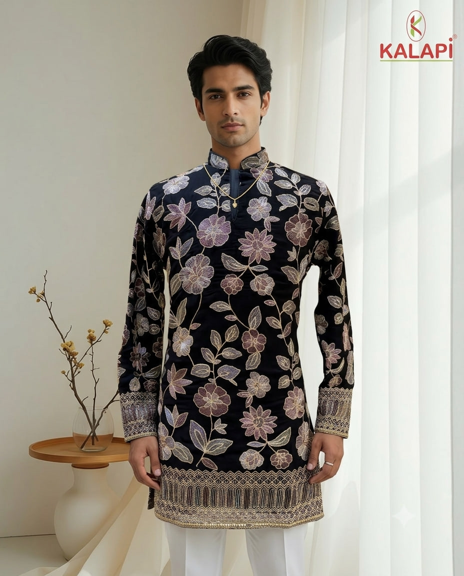 Indo-Western & Suits look 58, indo western and suits for men at Kalapi Fashions, Borivali West, Mumbai