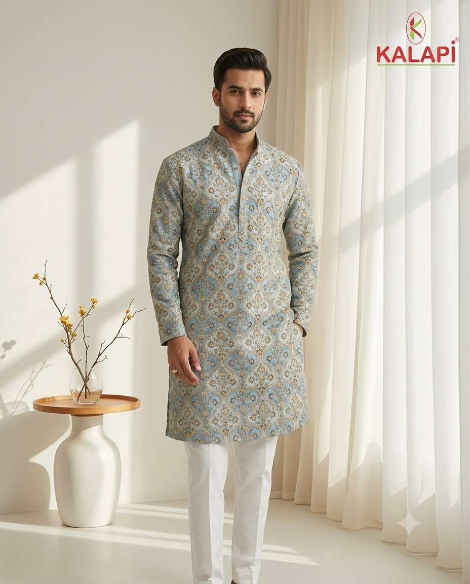 Indo-Western & Suits look 61, indo western and suits for men at Kalapi Fashions, Borivali West, Mumbai