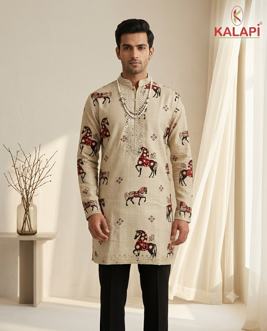 Indo-Western & Suits look 63, indo western and suits for men at Kalapi Fashions, Borivali West, Mumbai