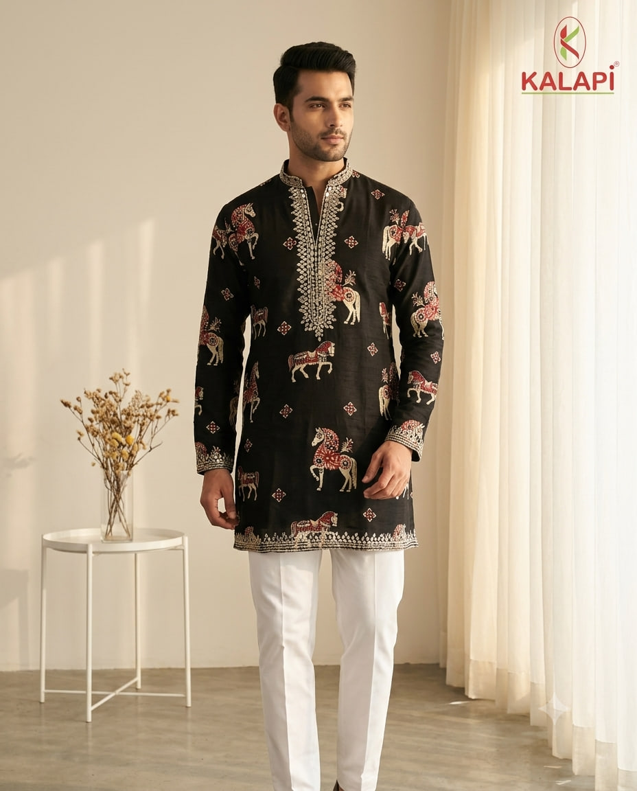 Indo-Western & Suits look 64, indo western and suits for men at Kalapi Fashions, Borivali West, Mumbai