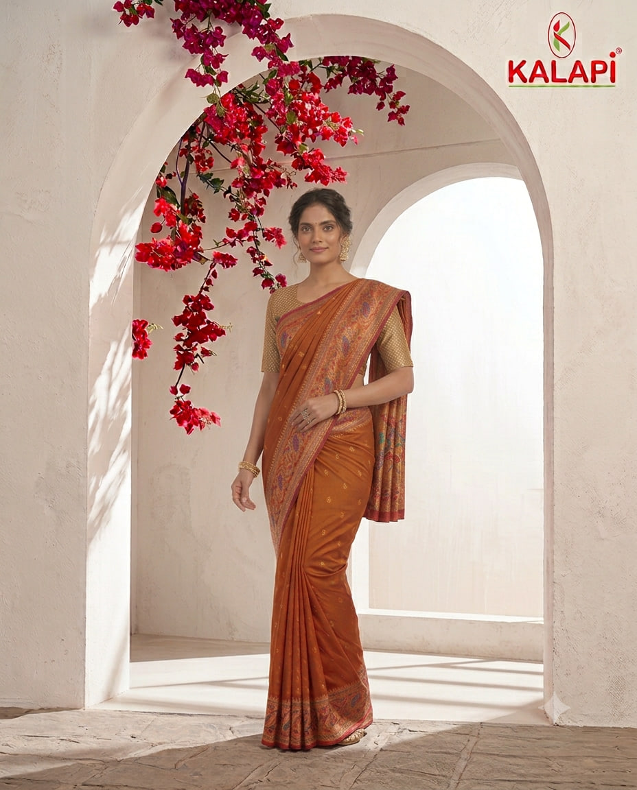 Classic Sarees look 1, classic saree at Kalapi Fashions, Borivali West, Mumbai