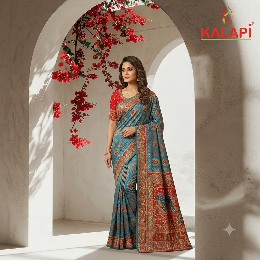 Classic Sarees look 3, classic saree at Kalapi Fashions, Borivali West, Mumbai