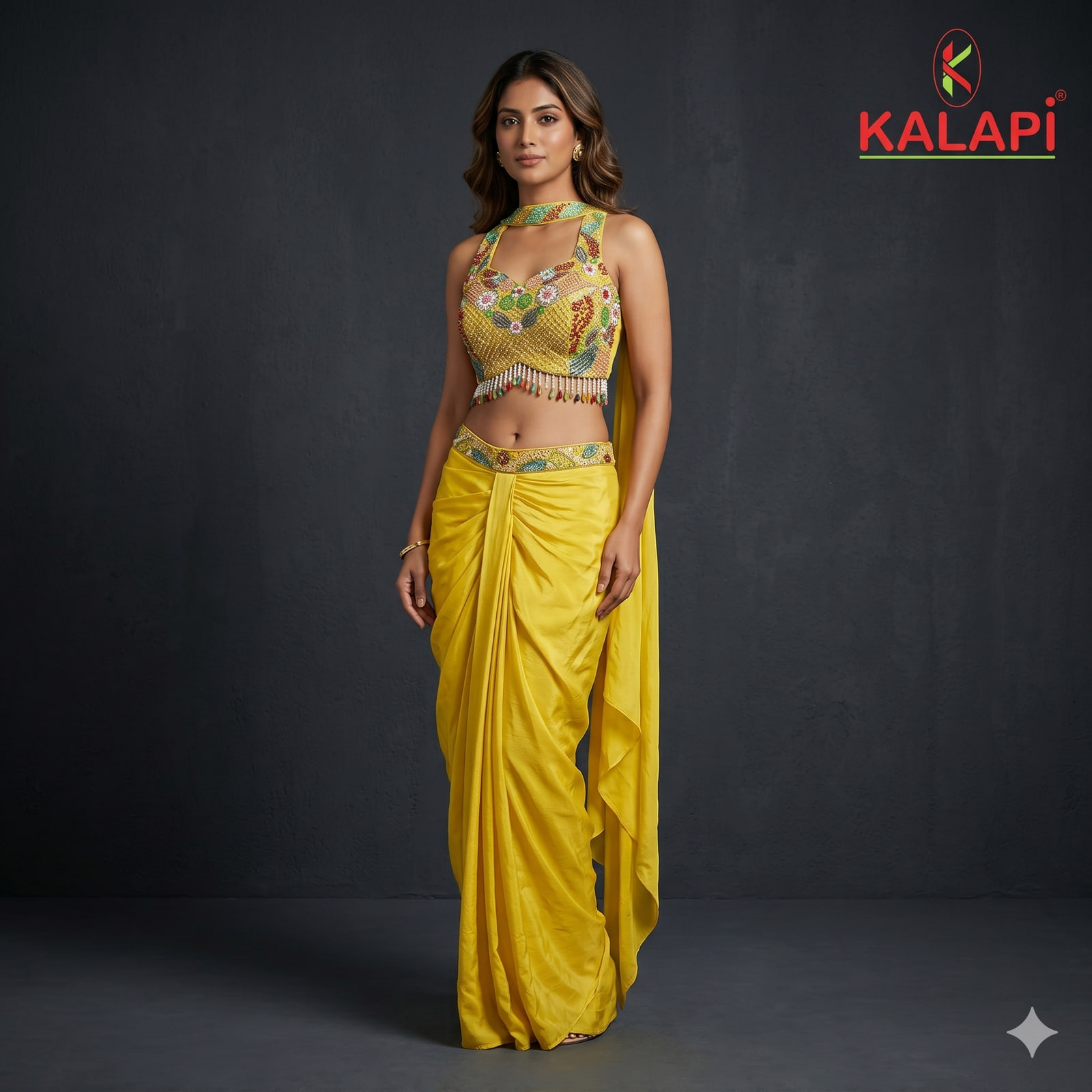 Drape Sarees look 1, drape saree at Kalapi Fashions, Borivali West, Mumbai