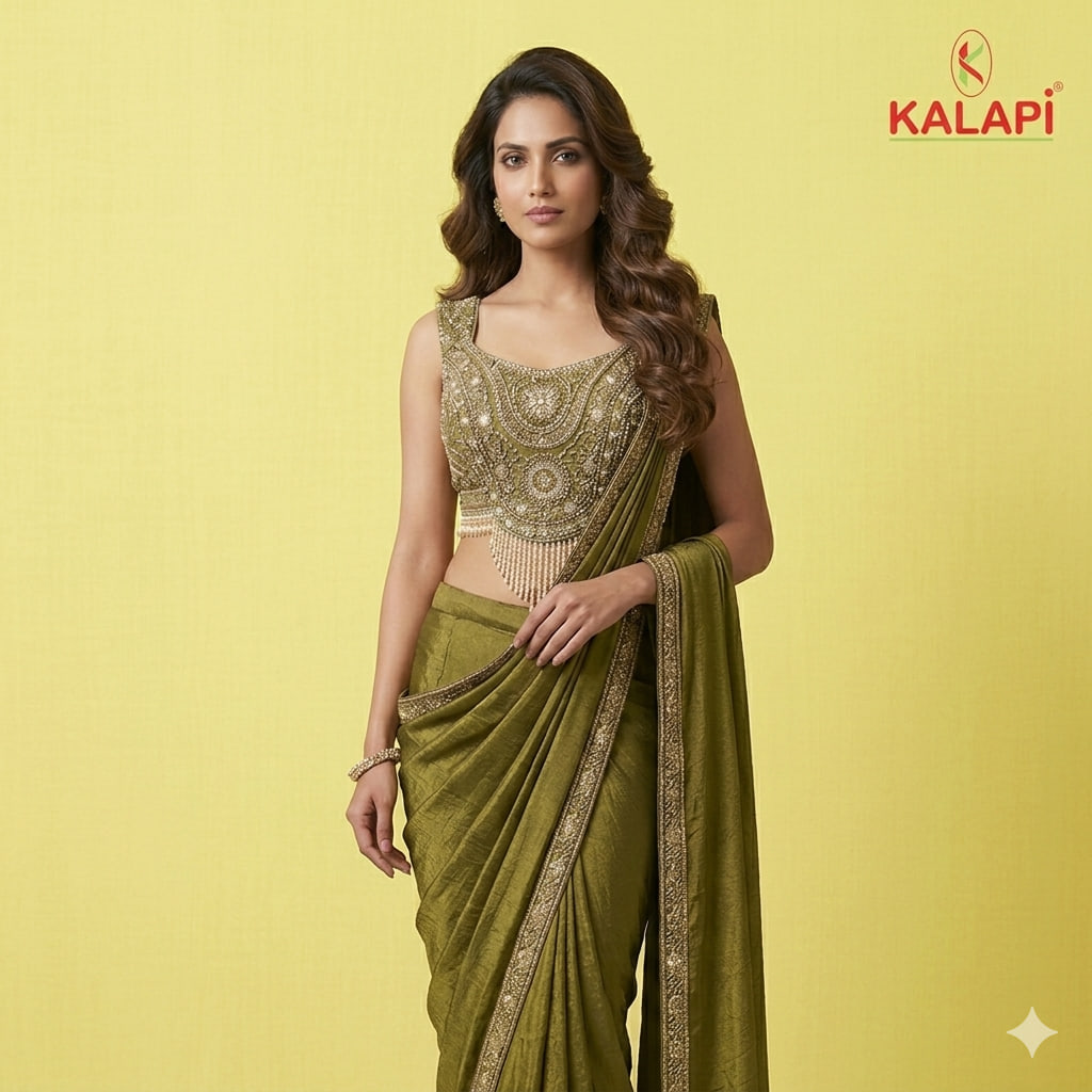 Drape Sarees look 7, drape saree at Kalapi Fashions, Borivali West, Mumbai