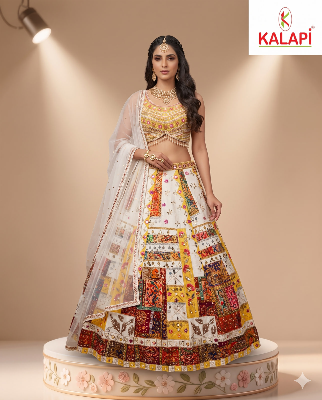 Heavy Lehengas look 9, heavy lehenga at Kalapi Fashions, Borivali West, Mumbai