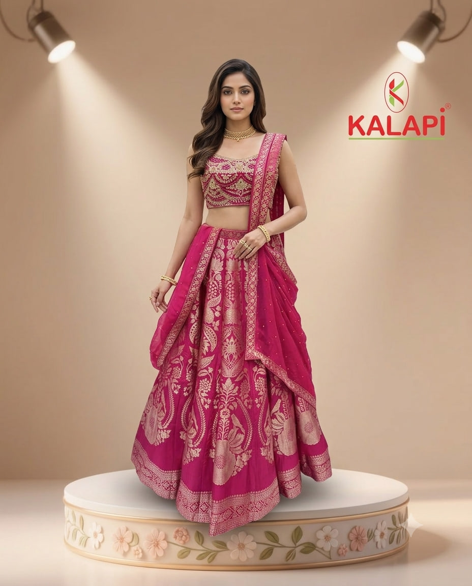 Heavy Lehengas look 17, heavy lehenga at Kalapi Fashions, Borivali West, Mumbai