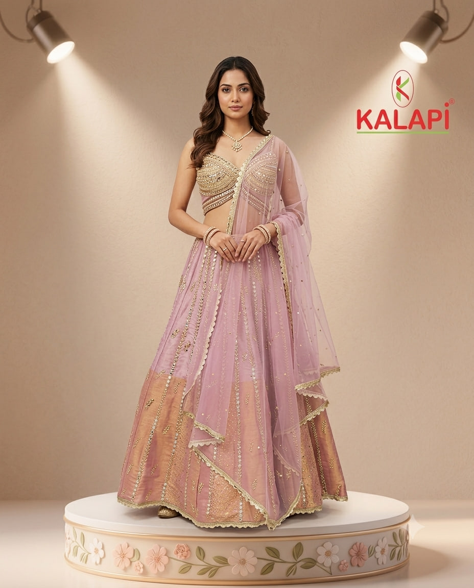 Heavy Lehengas look 18, heavy lehenga at Kalapi Fashions, Borivali West, Mumbai