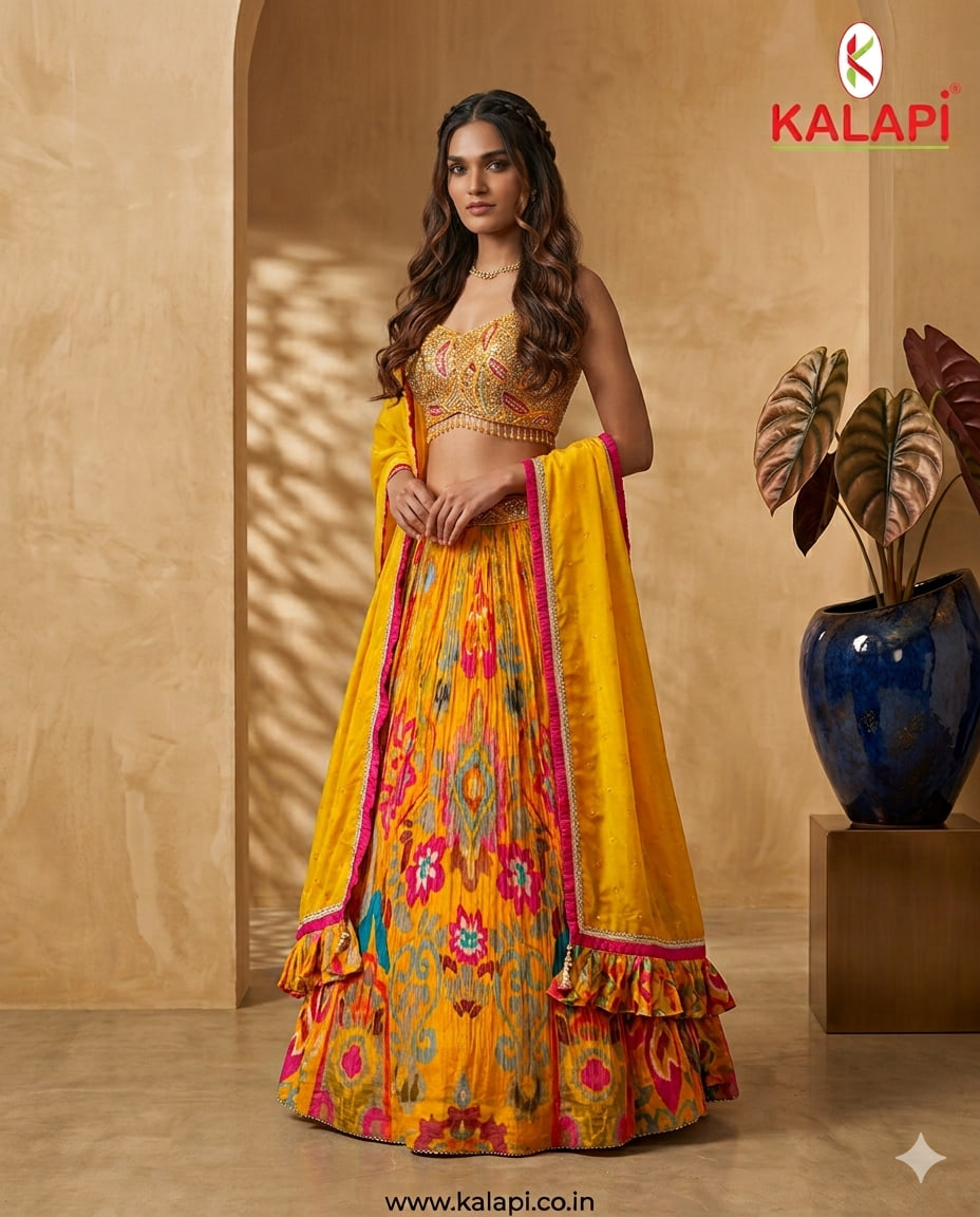 Lehengas look 7, lehenga at Kalapi Fashions, Borivali West, Mumbai
