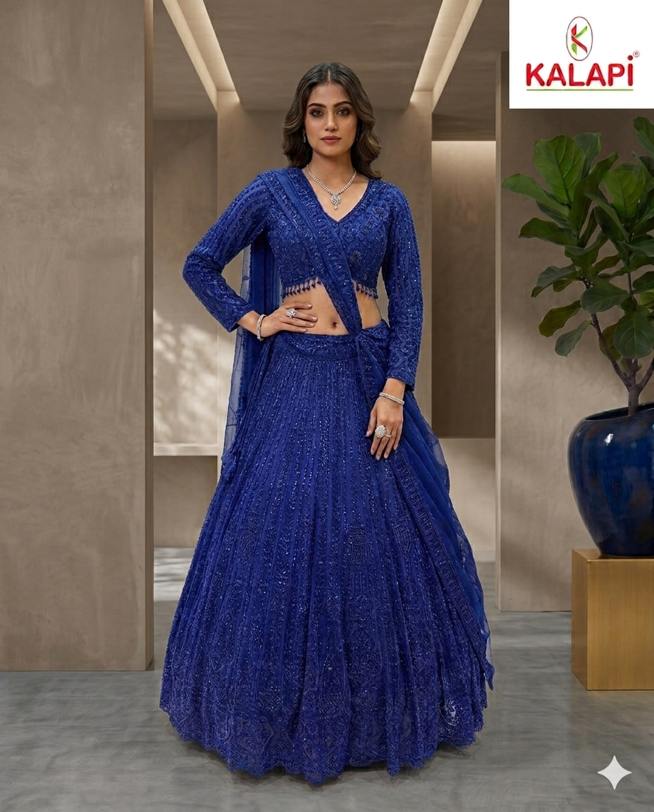 Lehengas look 11, lehenga at Kalapi Fashions, Borivali West, Mumbai