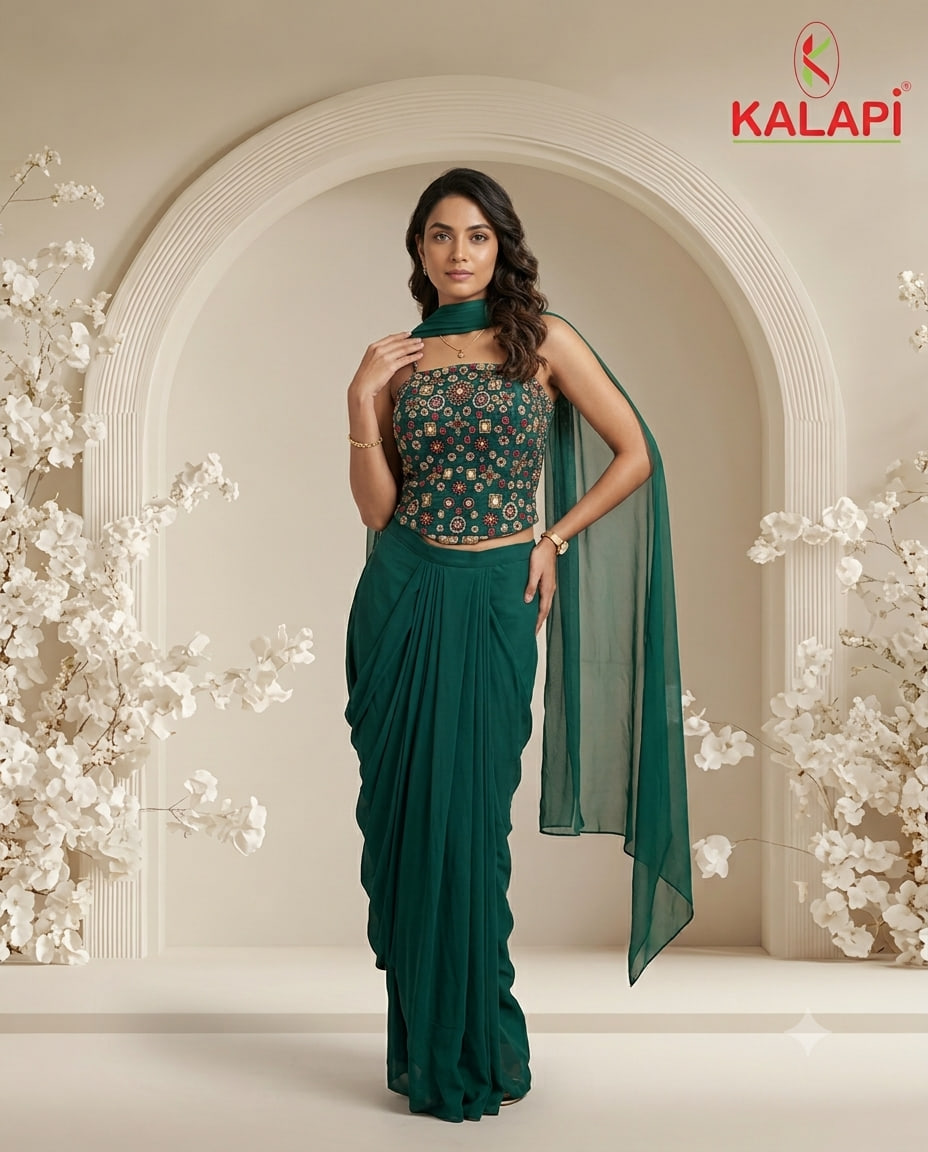 Palazzo Sets look 10, palazzo set at Kalapi Fashions, Borivali West, Mumbai
