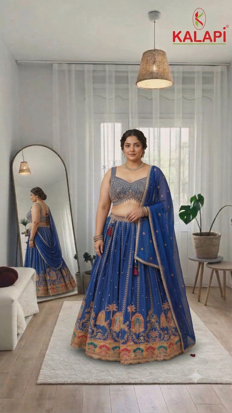Plus Size look 01, plus size ethnic wear at Kalapi Fashions, Borivali West, Mumbai