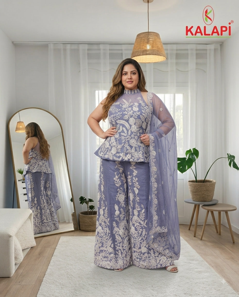 Plus Size look 03, plus size ethnic wear at Kalapi Fashions, Borivali West, Mumbai