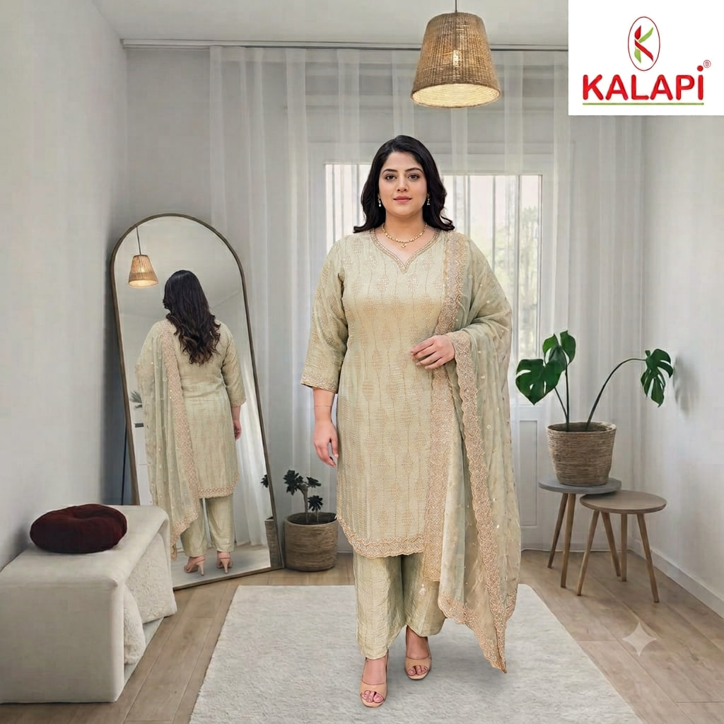 Plus Size look 09, plus size ethnic wear at Kalapi Fashions, Borivali West, Mumbai